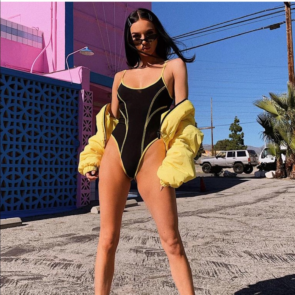 Cinnamon body suit